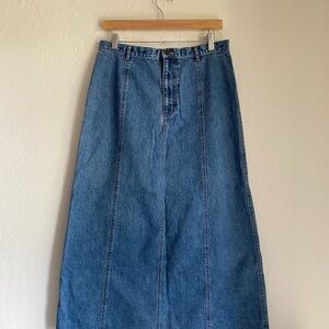 Vintage Eddie Bauer Long Jean Skirt
